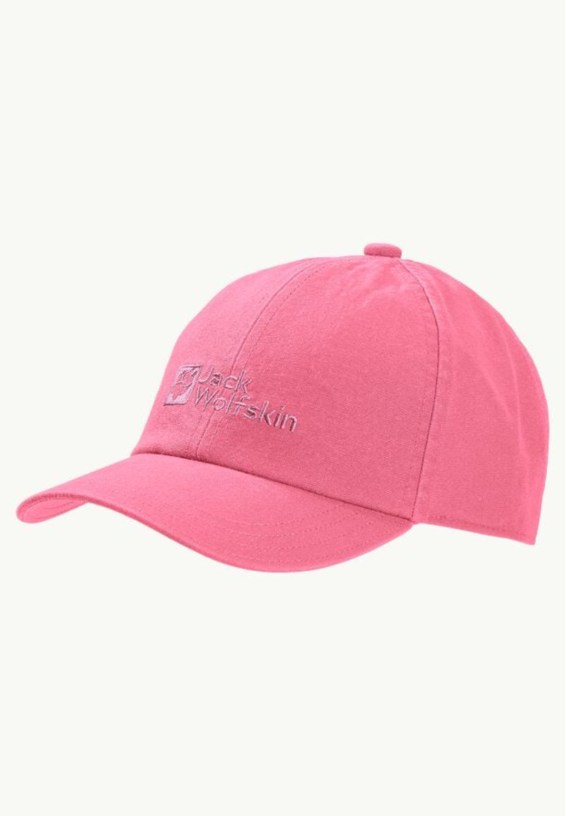 Jack Wolfskin Baseball Cap Kids in Pink Lemonade